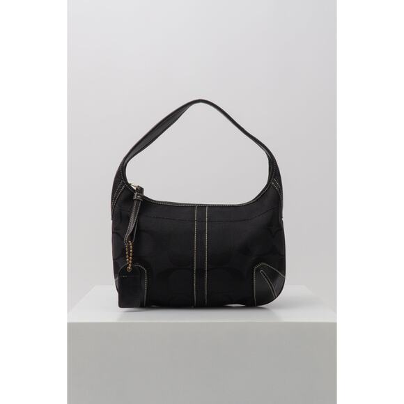 COACH Small Ergo Hobo in Black Signature - Picture 1 of 7